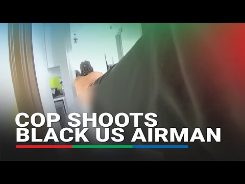 Bodycam footage shows police shooting of Black US airman