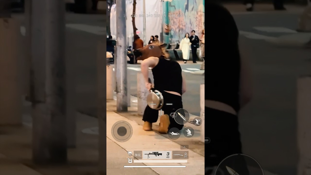 街中で彼女探したらヤバいことにww#街角キューピッド #カップル#荒野行動