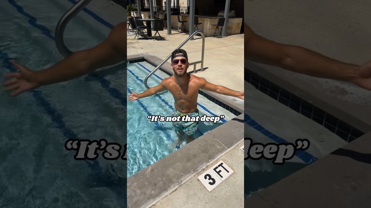 Pools aren’t made for people under 5ft