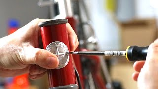 Changeable headtube badge