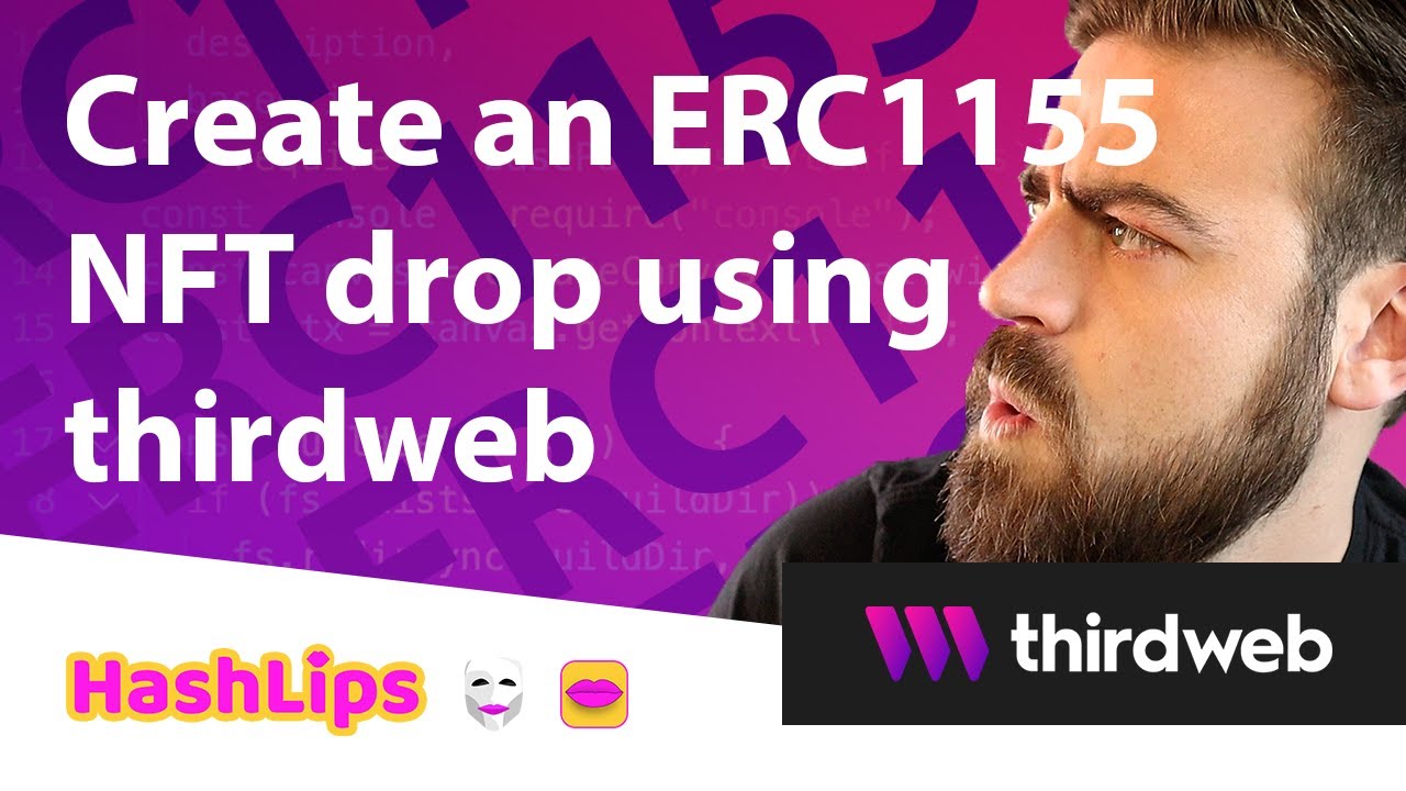 Create an ERC1155 NFT drop using thirdweb