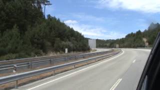 preview picture of video 'Bigorne - A controlled-access highway and wind power'