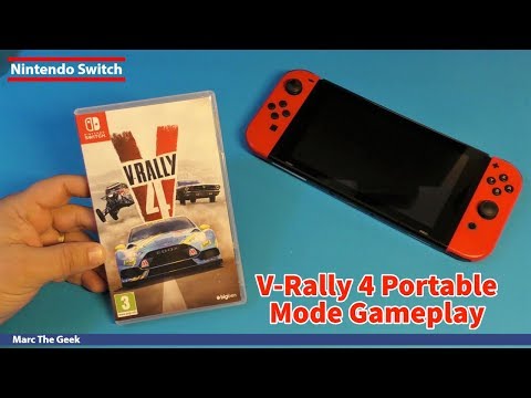 V-Rally 4 Portable Mode Gameplay