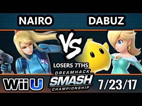DHATL 17 Wii U - NRG | Nairo (ZSS) Vs. RNG | Dabuz (Rosalina) - SSB4 Singles L7th