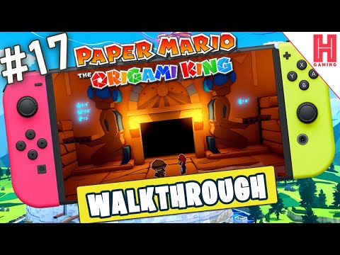 🟡 Paper Mario: The Origami King - Walkthrough - Part 17 (Yellow Streamer)