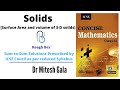 SOLIDS | Ch-21| Ex.21A part 1 | Class 9 | SELINA | Mathematics