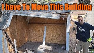 I Have To Move A Building By Myself To The Dump | We Don't Recycle In These Parts