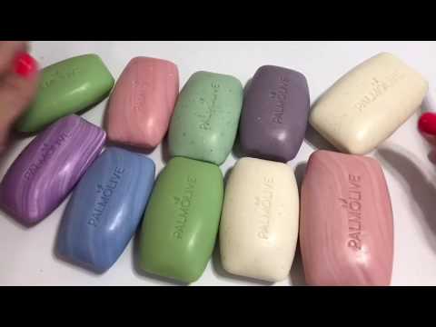 ASMR Soap/ cutting soap/ Palmolive/ асмр мыло/ резка мыла