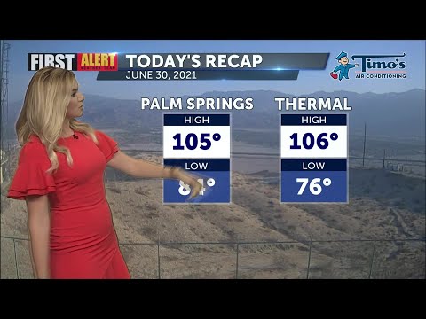 First Alert Weather with Haley Clawson - Wednesday Night, June 30, 2021