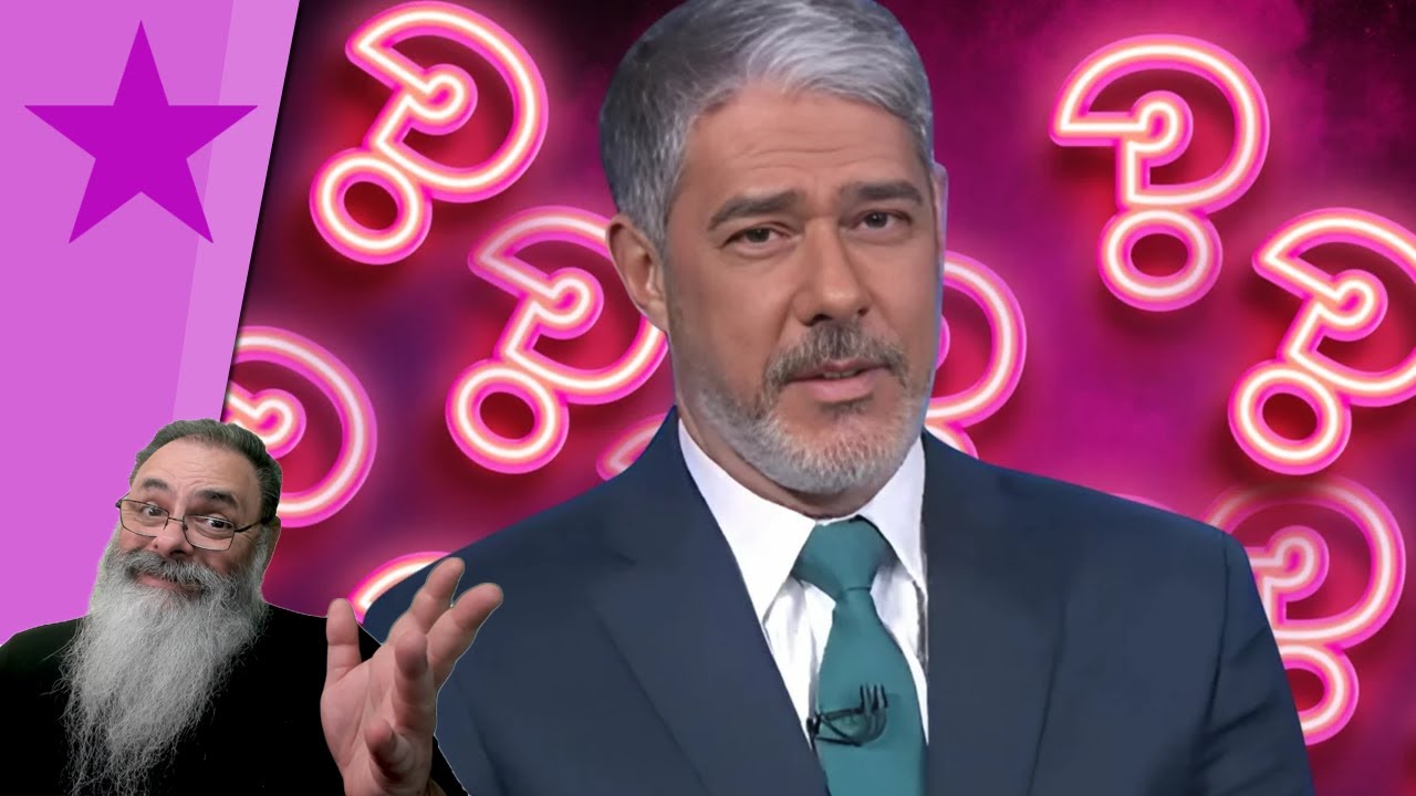 REDE GLOBO está NEGOCIANDO FIM do WILLIAM BONNER na APRESENTAÇÃO do JORNAL NACIONAL