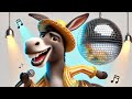 Dancing Donkey Disco Fun Dance Party Song For Kids Rainbow Songs For Kids