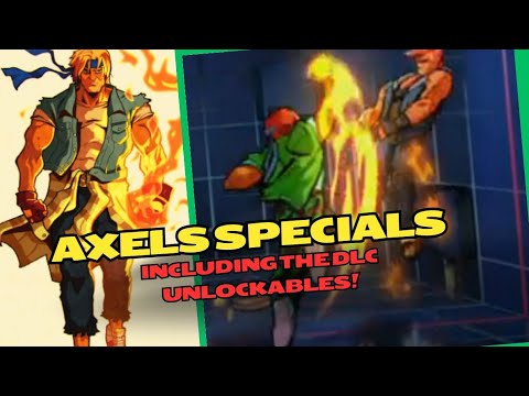 Streets of Rage 4 | Axel’s Complete Special Move Showcase