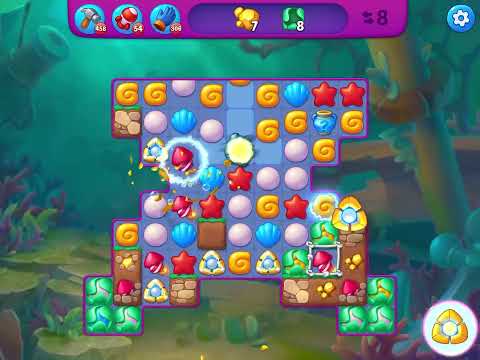 Fishdom Very Hard level 7300 no boosters フィッシュダム ベリーハード [Friend's]