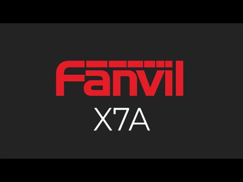 Fanvil IP Telefonas X7A juodas
