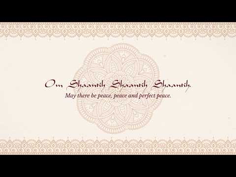 Ravi Shankar's Chants of India - 'Sahanaa Vavatu' (Lyric Video)