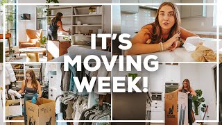 IT'S MOVING WEEK! packing up + a rant & vegas weekend! | morgan yates moving vlogs