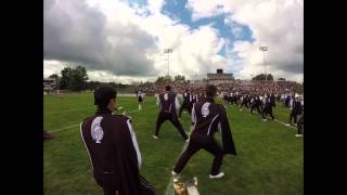 preview picture of video 'Boardman Spartan Marching Band - 9/16/14'
