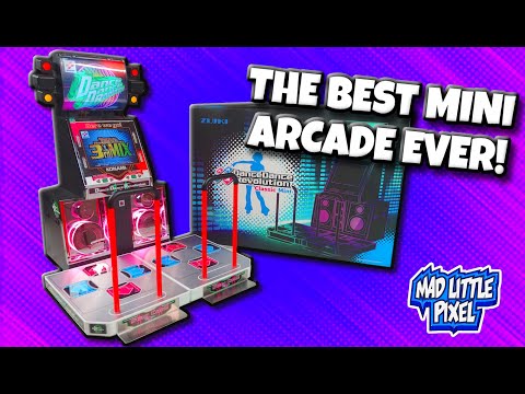 This Is The CRAZIEST Mini Arcade EVER! Dance Dance Revolution Mini Classic Is HERE!