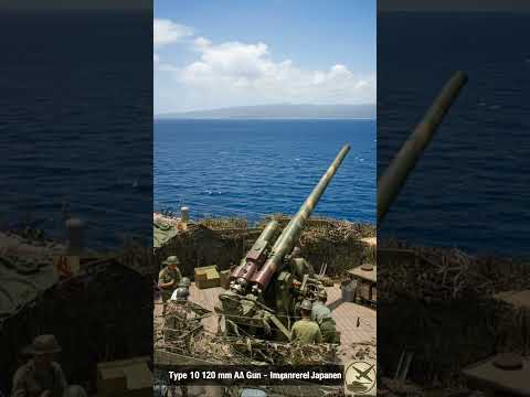 Type 10 120 mm AA Gun Japan — The Imperial Navy’s Heavy 120mm  WWII
