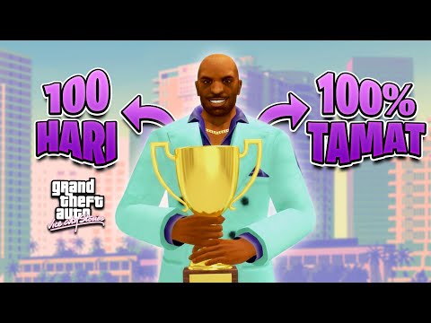 I played 100 days + 100% COMPLETE in GTA Vice City Stories PS 2