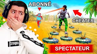 Je SPEC un ÉNORME CHEATER sur WARZONE ... Il PERD contre un ABONNÉ