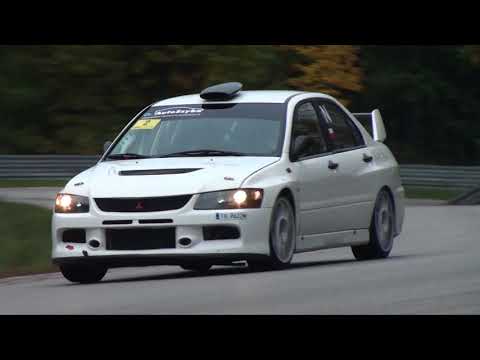 TOMASZ RÓŻAK - Mitsubishi Lancer EVO IX - 7 Runda AB CUP i BMW-Challenge  Tor Kielce 14-10-2017