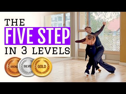 Ballroom Lesson: The Five Step Tango in 3 levels 🥉🥈🥇