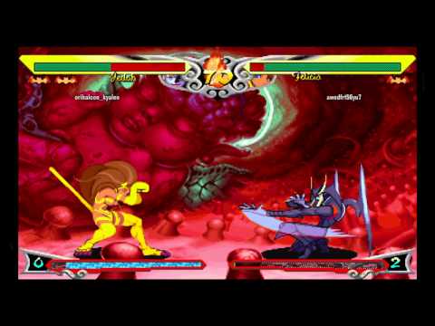 Darkstalkers III~ Jedah (orihalcon kylee) vs.  Felicia (awedfrt56yu7) HD