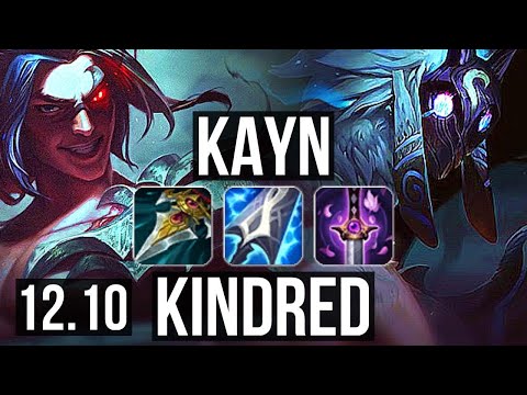 KAYN vs KINDRED (JNG) | 6/0/9, 79% winrate, Dominating | NA Master | 12.10