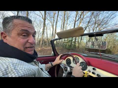Thumbnail for 1962 Porsche, 356B Twin Grille Roadster Road Test Passenger POV by SEAT, Porsche, Porsche 356, Car