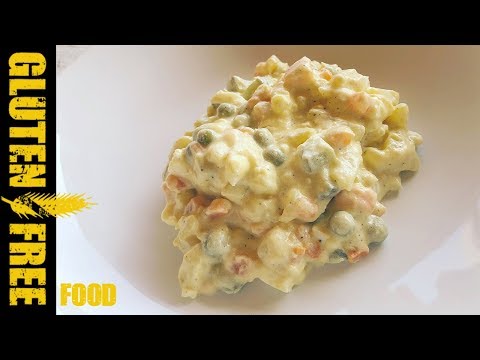 How to make easy potato salad - gluten free recipe