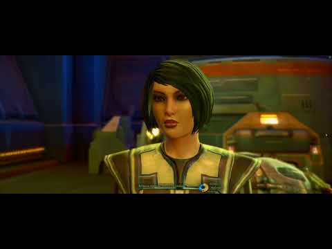 Smuggler (Cassiun) & Risha - Flirting with the Senator