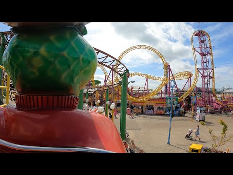 Onride: 'Green scream' 🎢 4K/POV 2025 - Adventure island