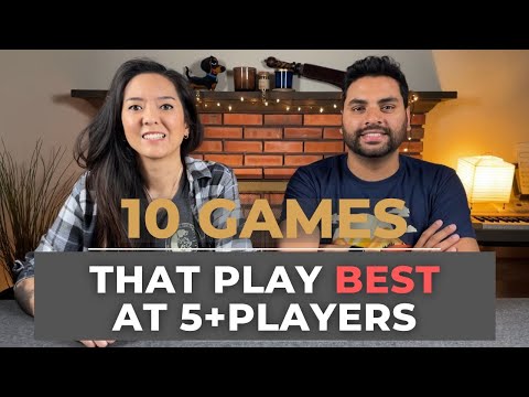 10 Board Games for 5 or More Players