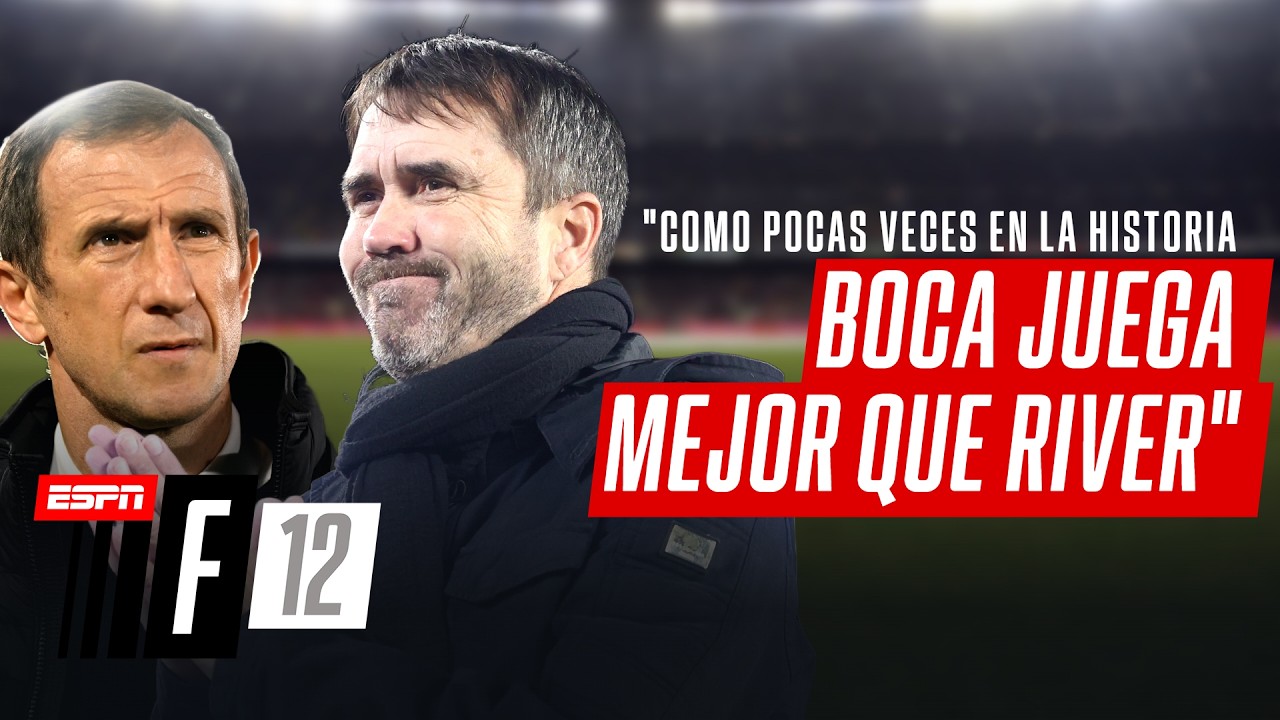 "COMO POCAS VECES EN LA HISTORIA, BOCA JUEGA MEJOR QUE RIVER"