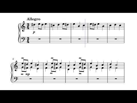 3 voice fugue in A miinor