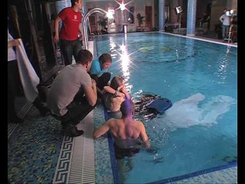 Safura - Eurovision 2010, Azerbaijan - Incident on the set of 'Drip Drop'  video - almost drown!
