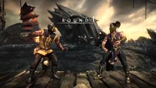 WOW! MK X *INVASION BOSS RAIN* vs *COLD WAR SCORPION* Gameplay. Tough Boss!! Kombat Pack 2 maybe?