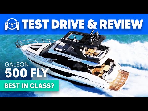 Galeon 500 Fly Yacht Test Drive & Full Review | YachtBuyer
