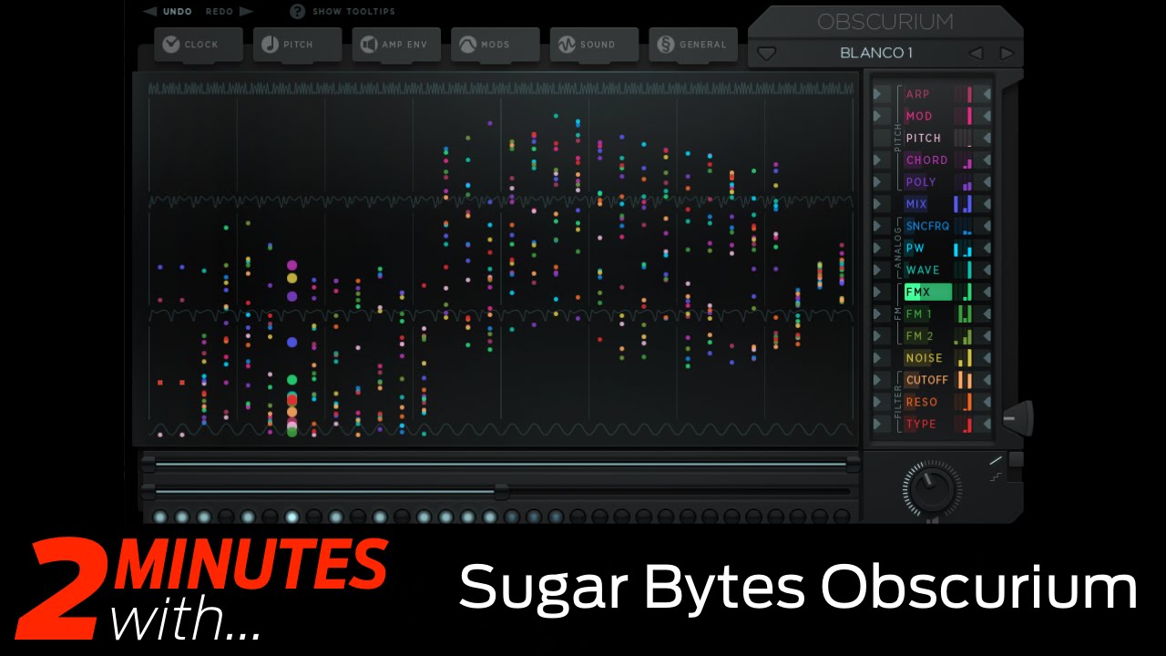 Sugar Bytes Obscurium VST/AU plugin in action - YouTube