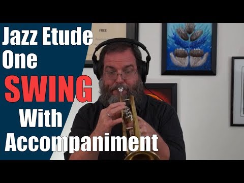 Jazz Trumpet Etude One - With Accompaniment