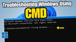 How I Troubleshoot Windows Using Command Prompt