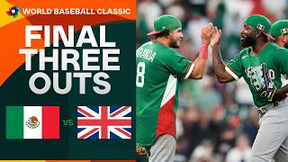 FINAL 3 OUTS: Team Mexico COMPLETES THE WIN against Team Great Britain! 🇲🇽 | World Baseball Classic