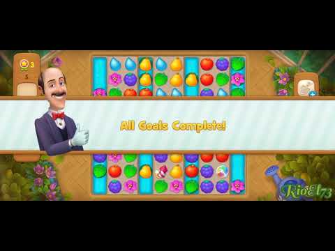 Gardenscapes level 8766 Round 1 - 15 ❤️ Gameplay Well Done