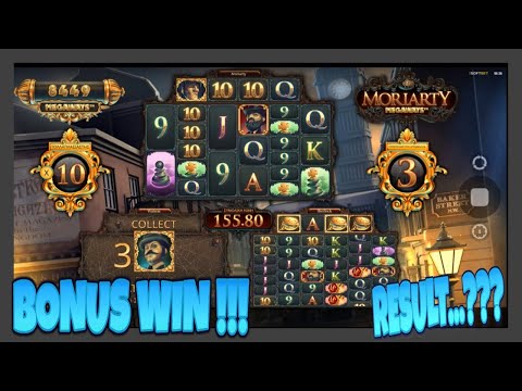 Moriarty Megaways - Bonus Win