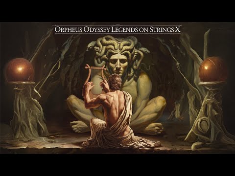 𝑶𝒓𝒑𝒉𝒆𝒖𝒔 𝑶𝒅𝒚𝒔𝒔𝒆𝒚 𝑳𝒆𝒈𝒆𝒏𝒅𝒔 𝒐𝒏 𝑺𝒕𝒓𝒊𝒏𝒈𝒔 𝑿: 𝑻𝒂𝒍𝒆𝒔 𝒐𝒇 𝑴𝒚𝒕𝒉 𝒂𝒏𝒅 𝑴𝒆𝒍𝒐𝒅𝒚 - 𝑨𝒏𝒄𝒊𝒆𝒏𝒕 𝑮𝒓𝒆𝒆𝒌 𝑳𝒚𝒓𝒆 𝒂𝒏𝒅 𝑯𝒂𝒓𝒑 𝑴𝒖𝒔𝒊𝒄