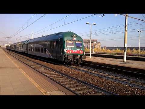 E464 326+6 2 piani Trenord - Sesto San Giovanni 18/11/2017