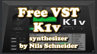 Video thumbnail for Free VST - K1v (Kawai) synthesizer - by Nils Schneider by HRS Courses