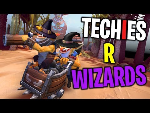 Techies Are Wizards - DotA 2 Funny Moments