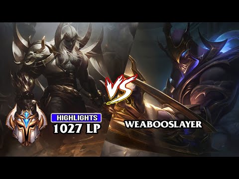 [EUW] CHALLENGER AATROX ''NAAYIL'' vs RANK 1 ZED ''WEBOOSLAYER'' - TopLane Kingdom